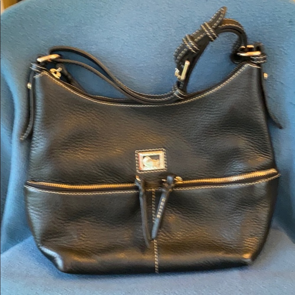 Black over the shoulder purse